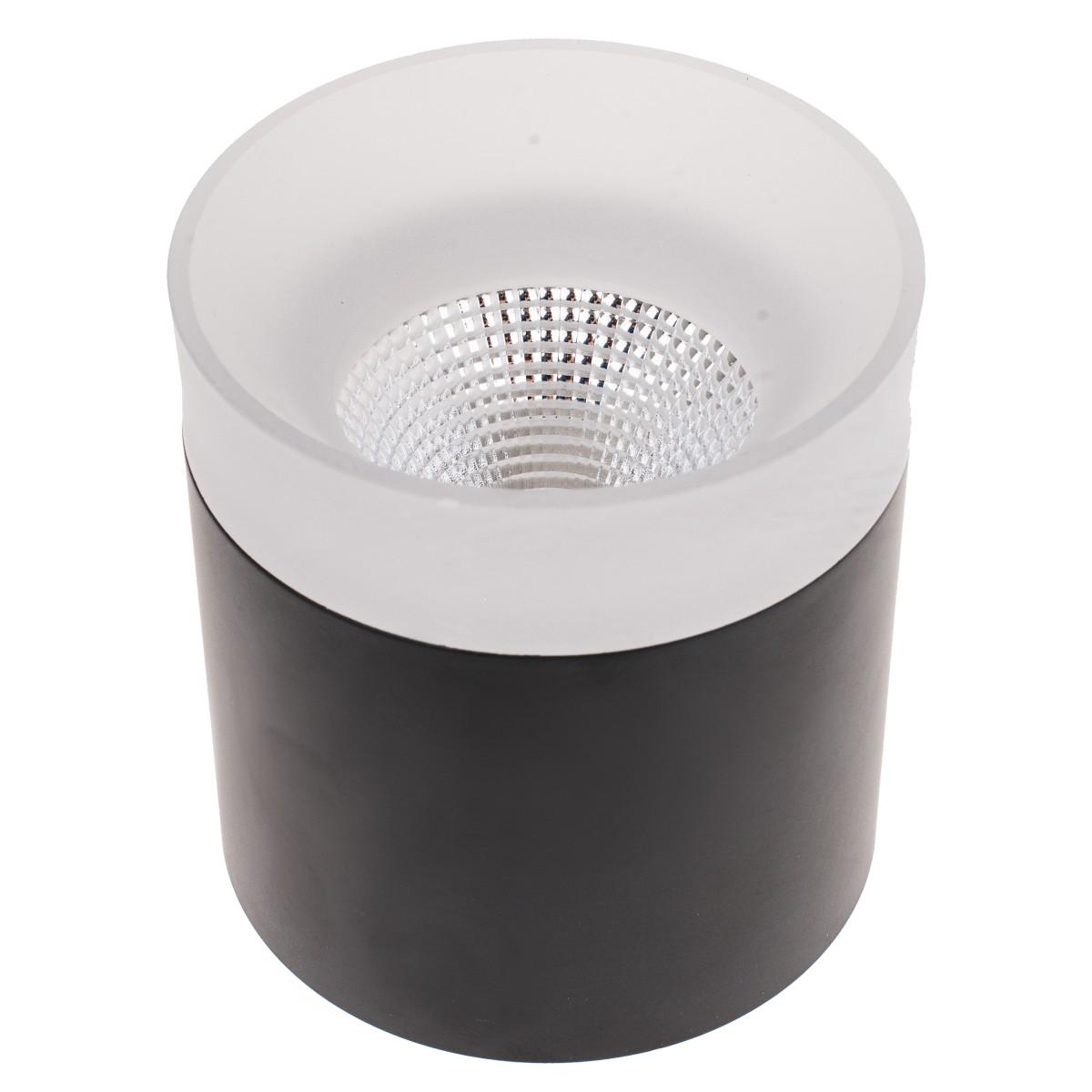 Подсветка тубус накладная Brille LED AL-531/15W COB NW BK