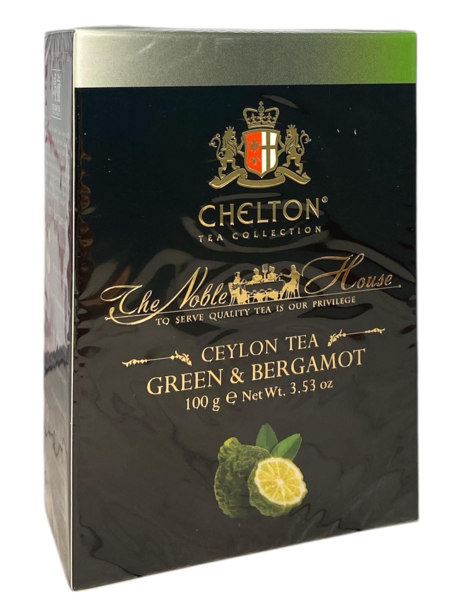 Чай зеленый Chelton Благородный дом с бергамотом 100 г (60949) Чай зеленый Chelton Благородный дом с бергамотом 100 г (60949)