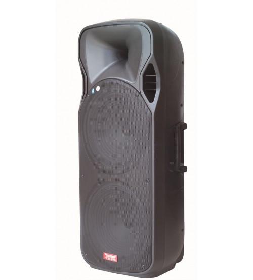 Активная колонка с радиомикрофонами TEMEISHENG A15-15 USB/Bluetooth/Аккуммулятор (Col-001) - фото 3