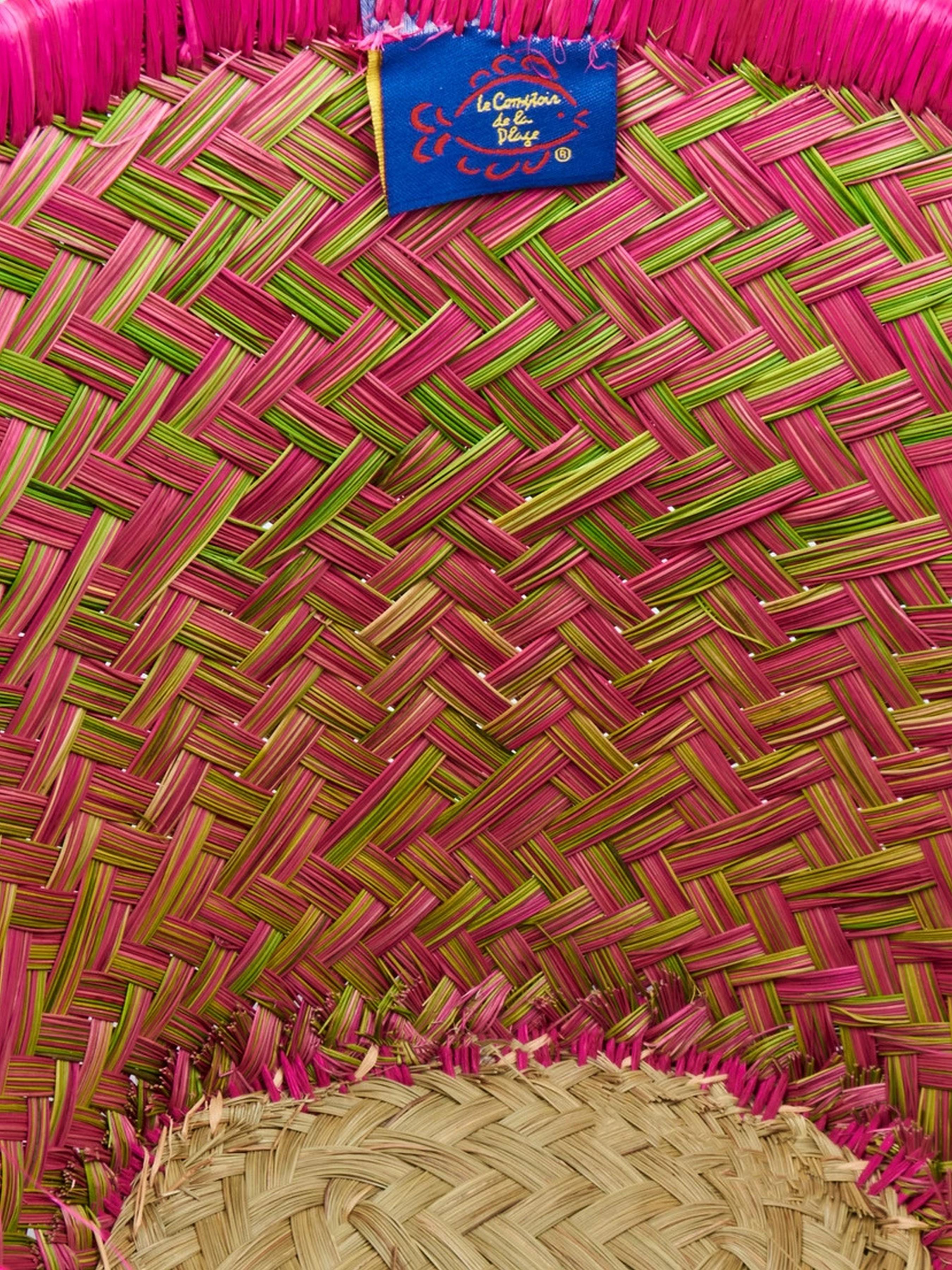 Сумка пляжна LE COMTOUR DE LA PLAGE Aravola Round 957 Рожевий - фото 3 Сумка пляжна LE COMTOUR DE LA PLAGE Aravola Round 957 Рожевий - фото 3