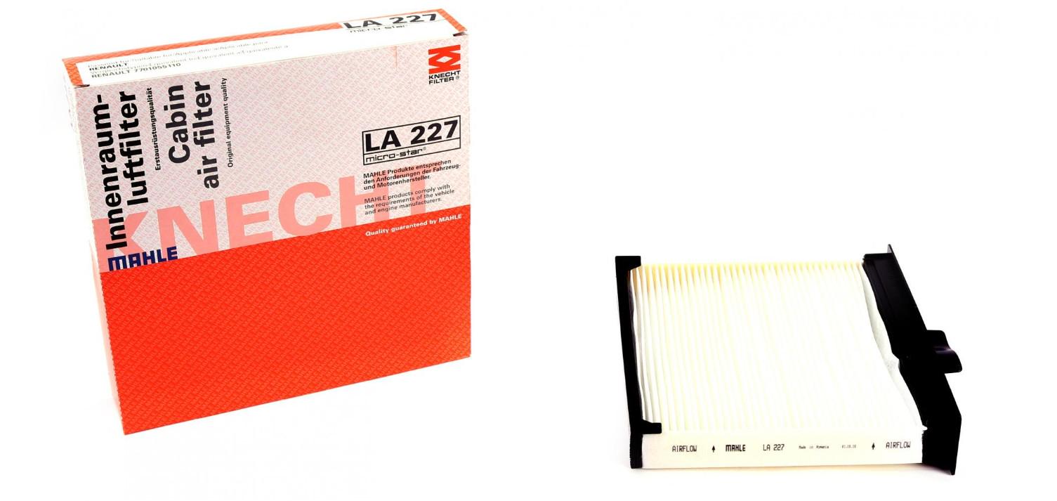 Фильтр салона KNECHT для Renault Scenic II 03- (LA 227)