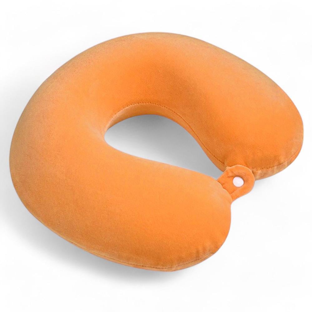 Подушка для путешествий ортопедическая Monochrome 30x25 см Оранжевый