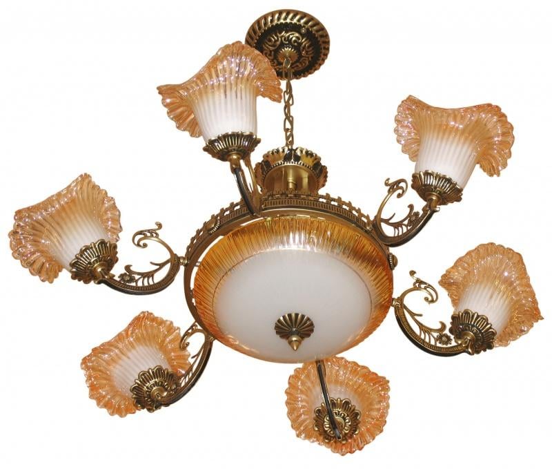 Люстра подвесная классическая Brille BKL-022S/9