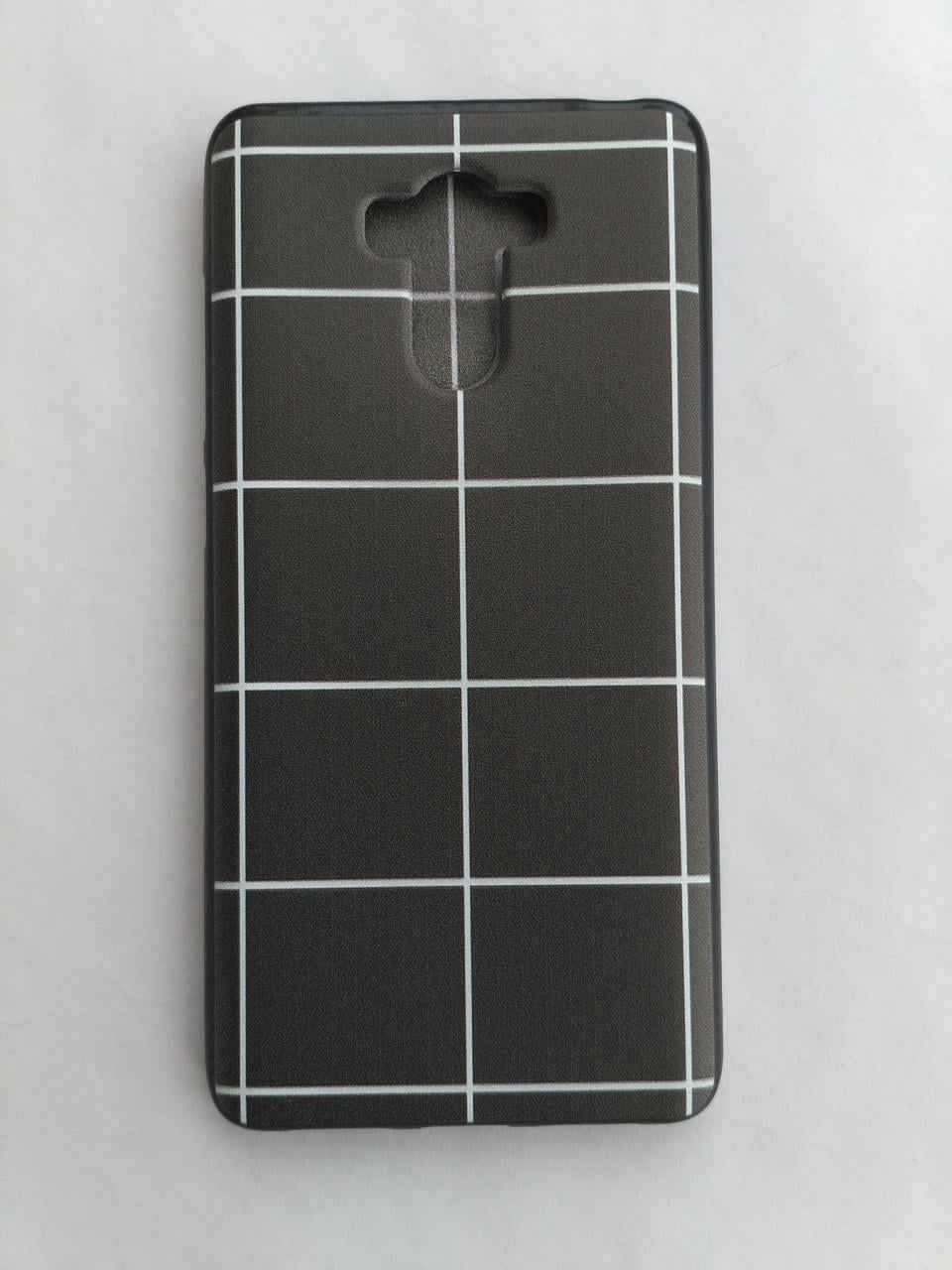 Силиконовый чехол Xiaomi Redmi 4/4 Pro с рисунком Клетка Черный 1343P