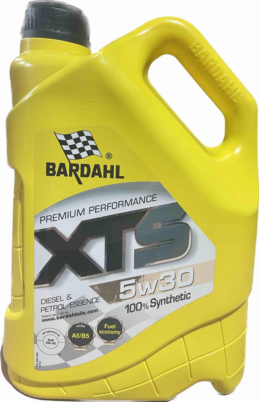 Моторное масло BARDAHL XTS 5W30 SL/CF A5/B5 Ford WSS-M2C913-D RN0700 5 л (36543)