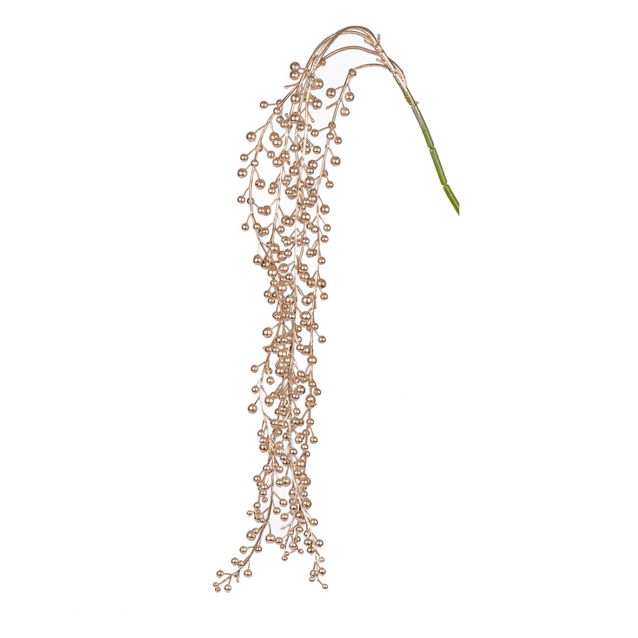 Ветка декоративная Yes! Fun Ягоды мелкие 75 см Золото (0973898)