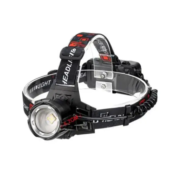 Фонарь налобный противоударный PLD-T115-2PM10-TG с красным/белым светом Черный (GR-05143) Фонарь налобный противоударный PLD-T115-2PM10-TG с красным/белым светом Черный (GR-05143)