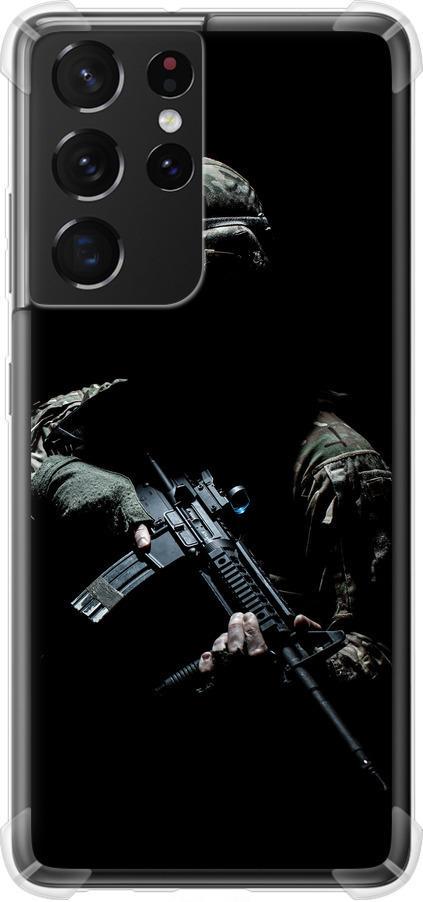 Чехол на Samsung Galaxy S21 Ultra (5G) Защитник v3 (5226sp-2116-42517)