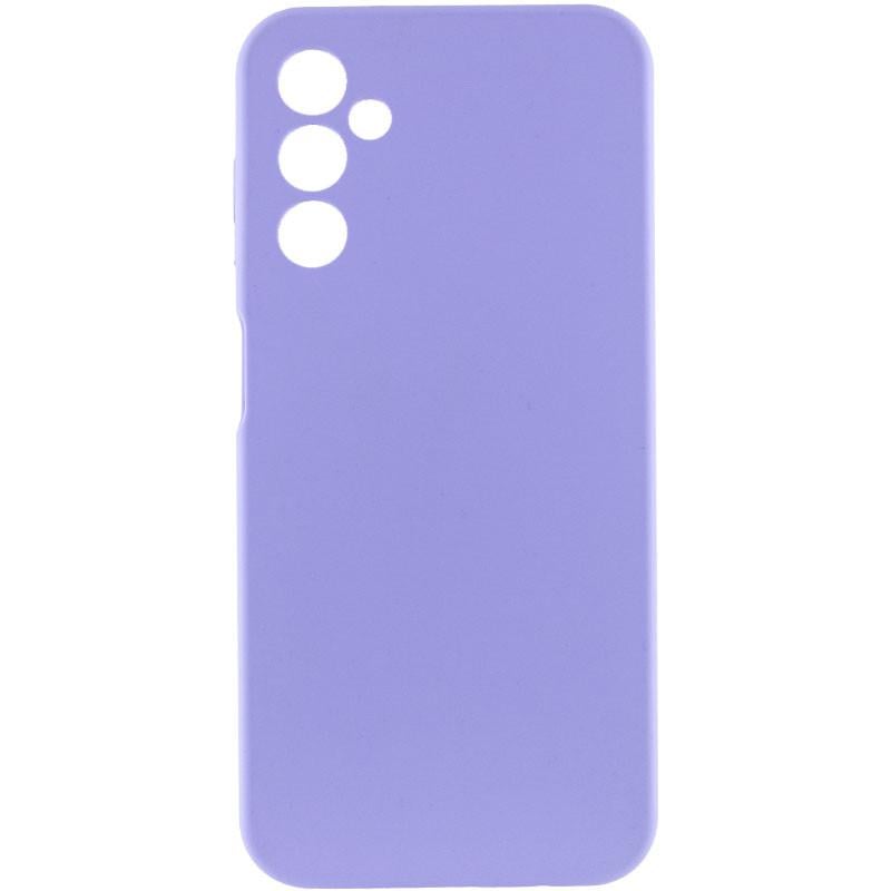 Противоударный Чехол Silicone Cover Lakshmi Full Camera (AAA) для Samsung Galaxy A24 4G Сиреневый/Dasheen