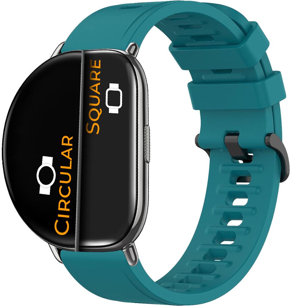 Ремінець Convex для ZEPP E Square/Circular Turquoise (26339-32)