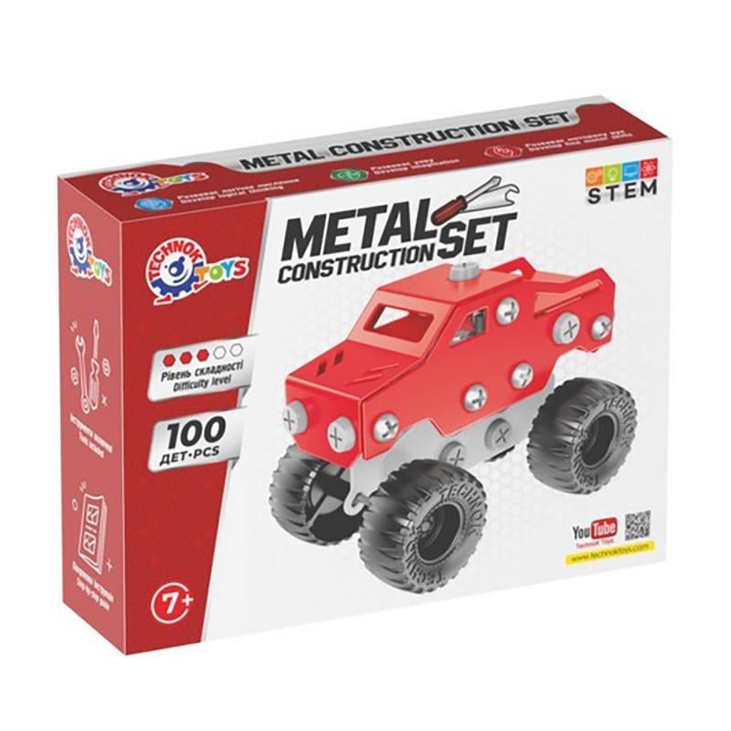 Конструктор детский металлический 1317TXK 100 деталей (57452)