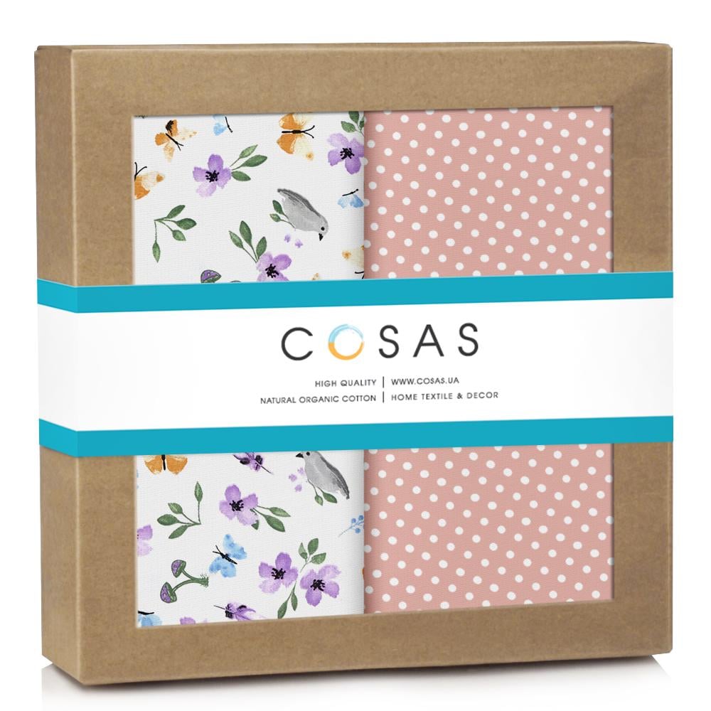 Пеленки детские Cosas Butterfly многоразовые 2 шт. (4822052227336)