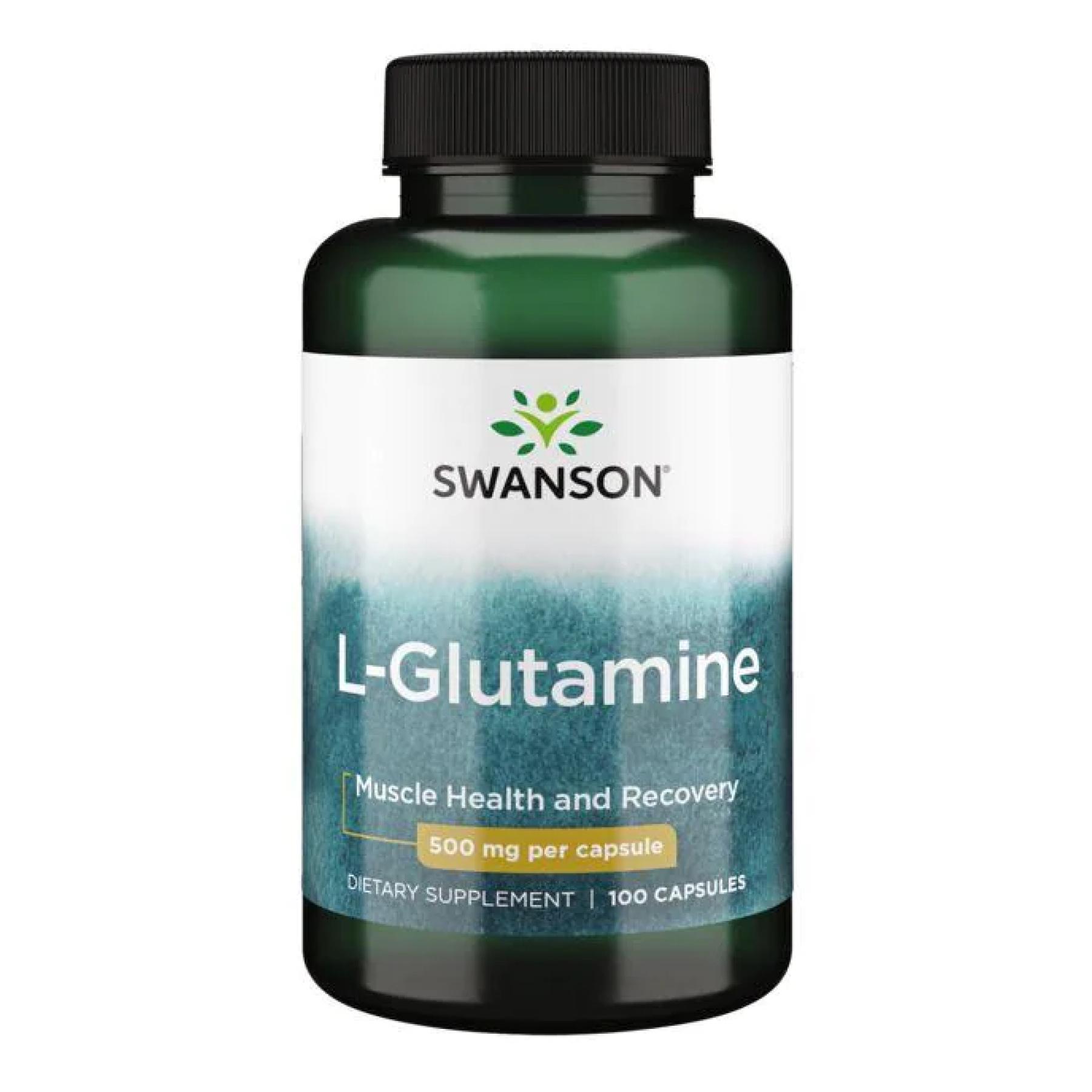 Аминокислота L-глутамин Glutamine 500 mg 100 caps (10835327)