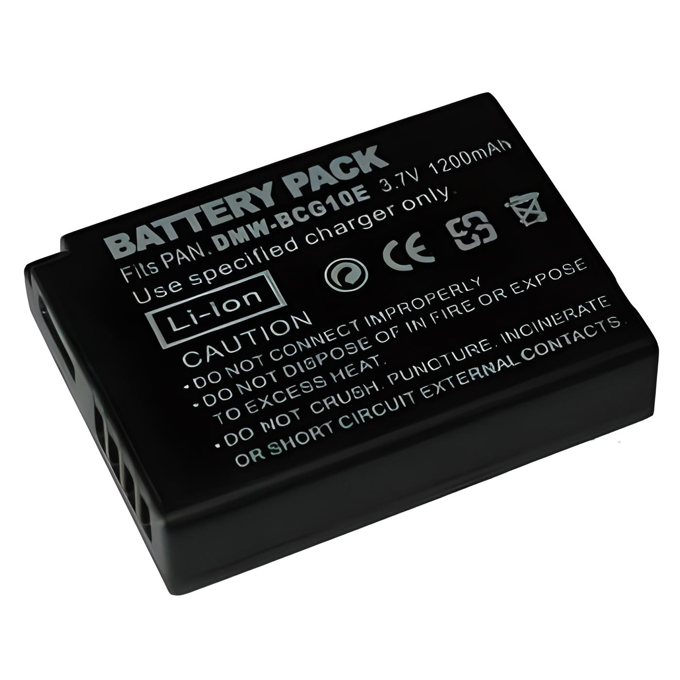 Аккумулятор DMW-BCG10E DMW-BCG10PP DMW-BCG10 для камер Panasonic аналог 1200 ma Аккумулятор DMW-BCG10E DMW-BCG10PP DMW-BCG10 для камер Panasonic аналог 1200 ma