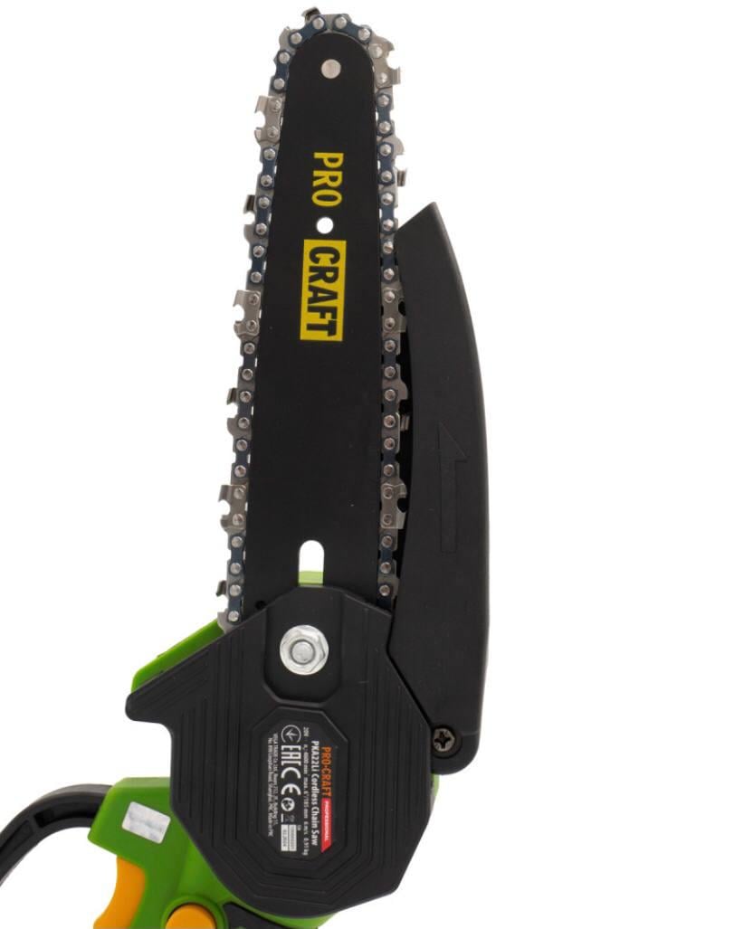 Пила аккумуляторная цепная мини PRO-CRAFT PKA-22Li 20В 2 АКБ/зарядное устройство/2 шины/2 цепи (32210) - фото 2 Пила аккумуляторная цепная мини PRO-CRAFT PKA-22Li 20В 2 АКБ/зарядное устройство/2 шины/2 цепи (32210) - фото 2