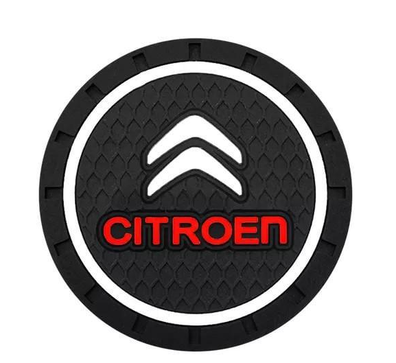 Килимки антиковзаючі CITROEN в підстаканники 2 шт. (1382536727)