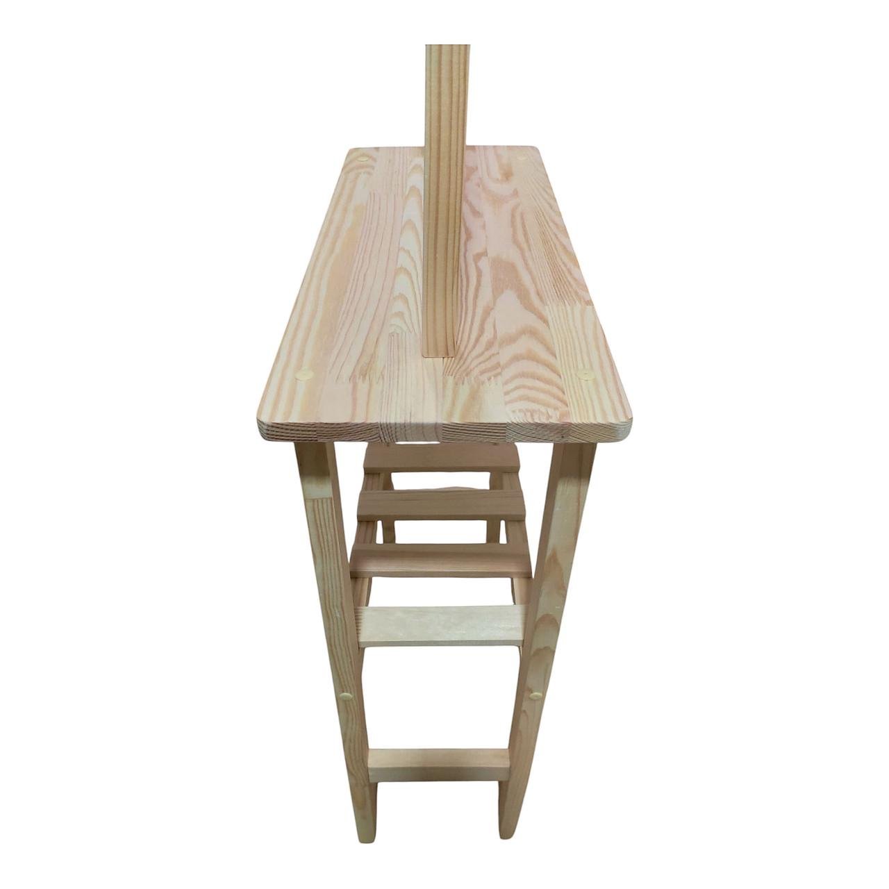 Вешалка напольная с полками деревянная (2607197605) - фото 5