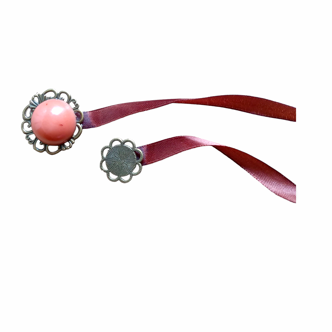 Подхват для штор магнитный Цветок 35 мм Античная медь с терракотом (12354438) Подхват для штор магнитный Цветок 35 мм Античная медь с терракотом (12354438)