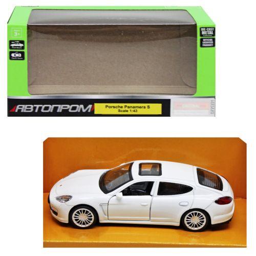 Игрушка машинка металлическая Автопром Porsche Белый (2987467474)