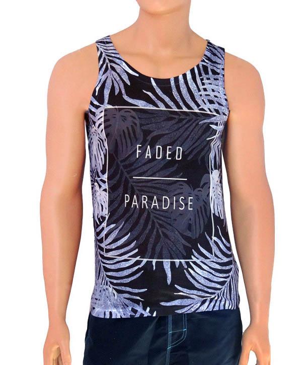 Майка мужская Leonidas XXL Черный (2477) Майка мужская Leonidas XXL Черный (2477)