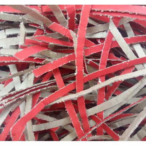 Резаный гофрокартон 1000 г Красный (3173) - фото 3 Резаный гофрокартон 1000 г Красный (3173) - фото 3