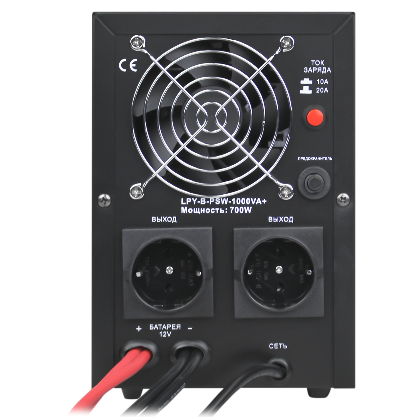 Комплект резервного питания для котла и теплого пола Logicpower B1000 с гелевой батареей 2700 Вт (0018891) - фото 4 Комплект резервного питания для котла и теплого пола Logicpower B1000 с гелевой батареей 2700 Вт (0018891) - фото 4