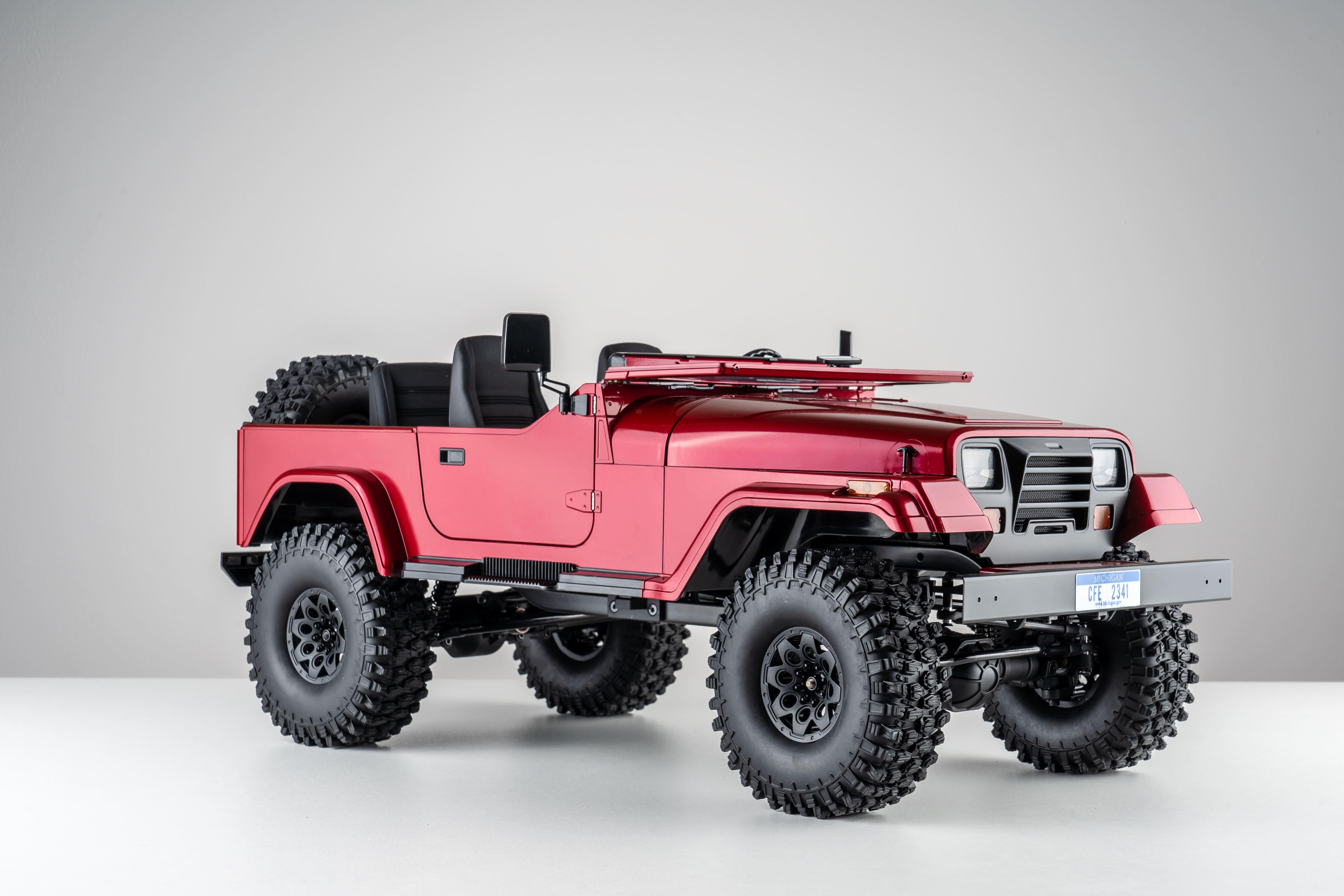 Радиоуправляемая машина ROC HOBBY 1:10 Mashigan RS JEEP Red - фото 19 Радиоуправляемая машина ROC HOBBY 1:10 Mashigan RS JEEP Red - фото 19