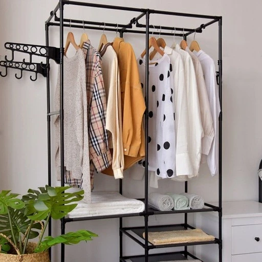 Вішалка для одягу Simple Coat Rack Double Row 160x112x46 см (COAT16112) - фото 5