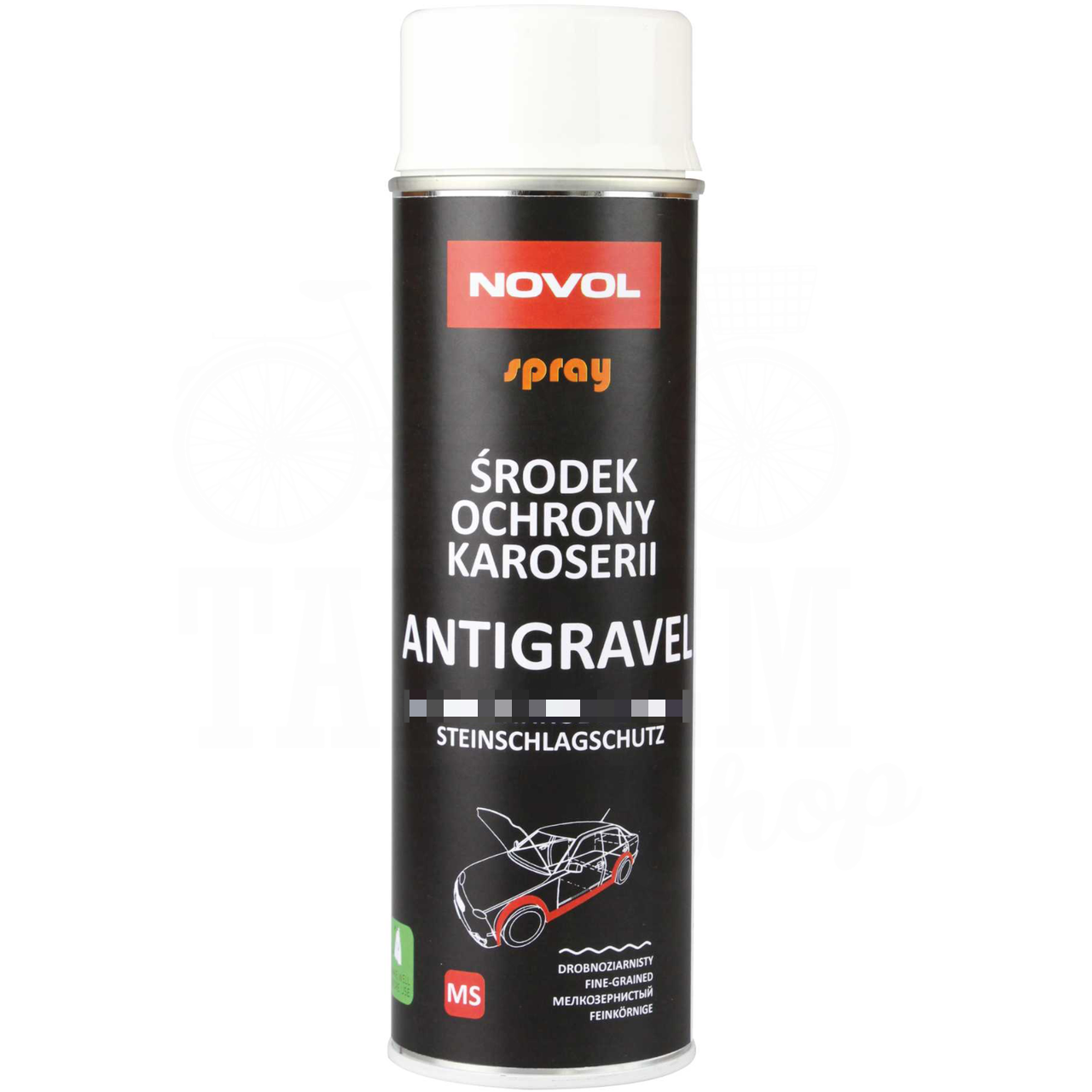 Антигравийное покрытие NOVOL Spray Antigravel 500 мл Белый