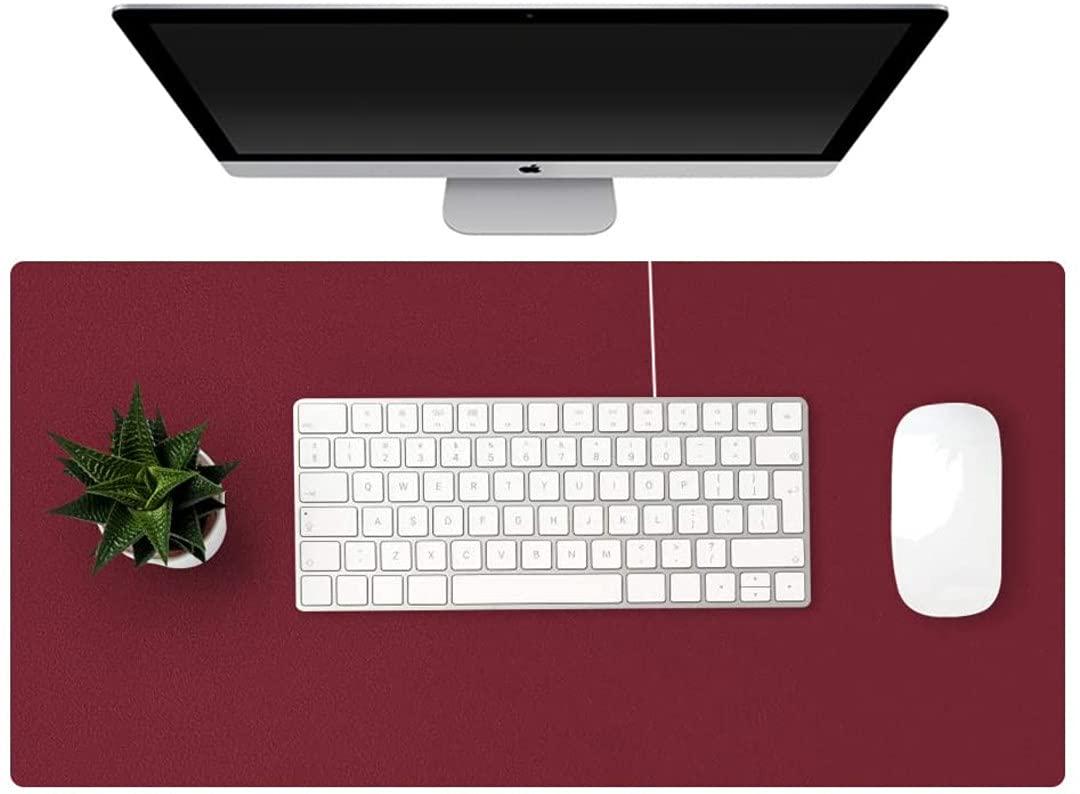 Килимок для мишки Desk Mat Ultra Slim 900x400x1,8 мм Black/Wine Red - фото 3 Килимок для мишки Desk Mat Ultra Slim 900x400x1,8 мм Black/Wine Red - фото 3