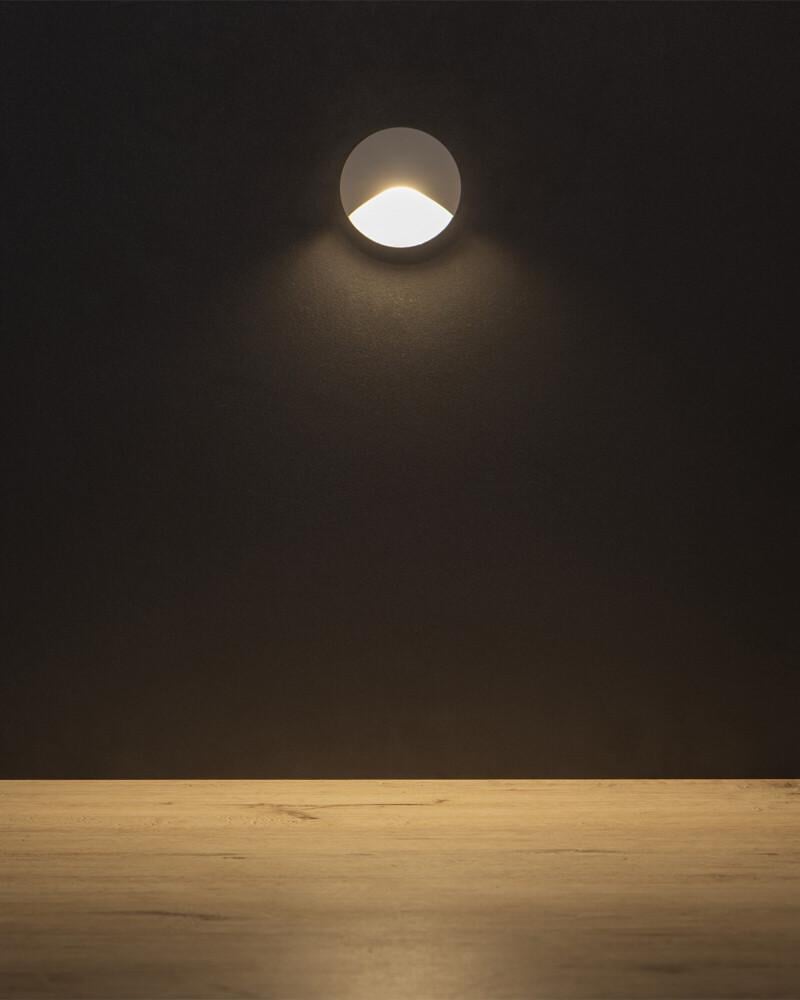 Світильник для підсвітки сходів/коридору Kanlux 39120 Exin LED 1x2,5W 3000K 50Lm IP65 Білий (39120) - фото 2 Світильник для підсвітки сходів/коридору Kanlux 39120 Exin LED 1x2,5W 3000K 50Lm IP65 Білий (39120) - фото 2