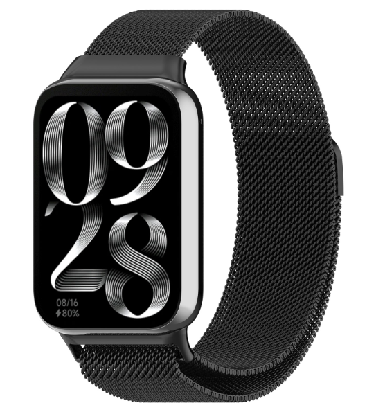 Ремешок DK Metal Milanese Loop Magnetic для Xiaomi Mi Band 8 Pro Black (017123)
