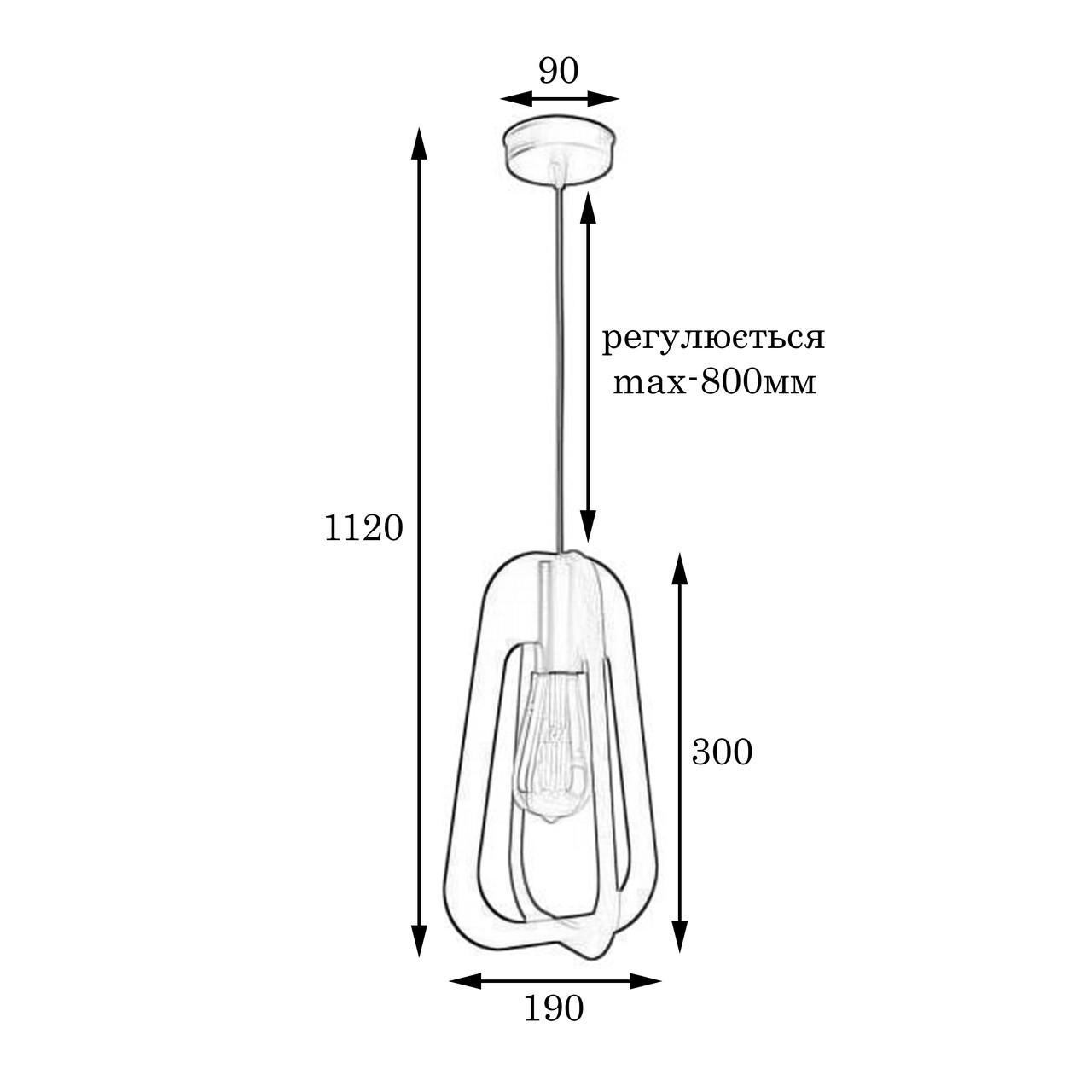Подвесной светильник MSK ELECTRIC NL 3019 BK Catania под лампу Е27 Черный (2040169776) - фото 4 Подвесной светильник MSK ELECTRIC NL 3019 BK Catania под лампу Е27 Черный (2040169776) - фото 4