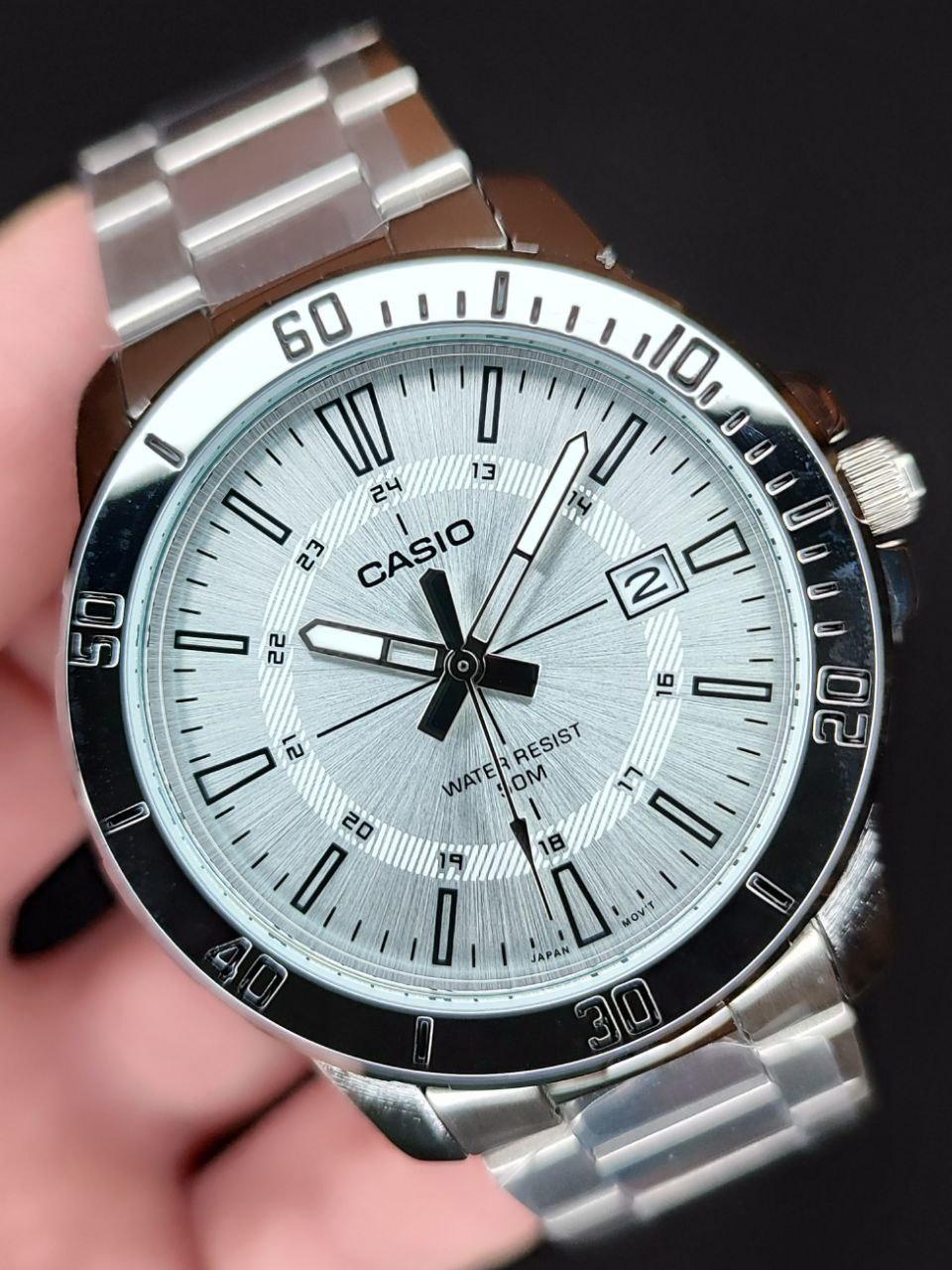 Наручные часы мужские Casio MTP-VD01D-7C Timeless Collection Белый (2672520845)