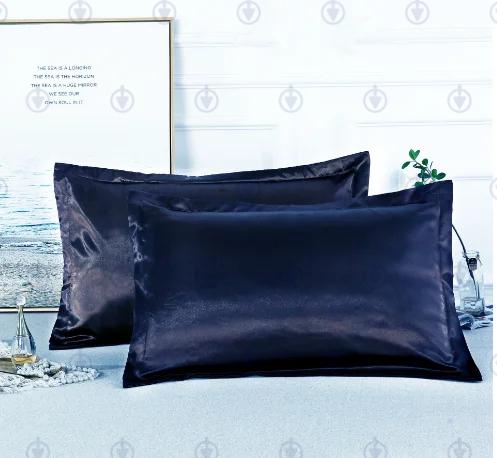 Комплект постільної білизни Moka Textile євро та додаткові 2 наволочки 50х70 см/70х70 см Синій/Білий (2552737164) - фото 3 Комплект постільної білизни Moka Textile євро та додаткові 2 наволочки 50х70 см/70х70 см Синій/Білий (2552737164) - фото 3