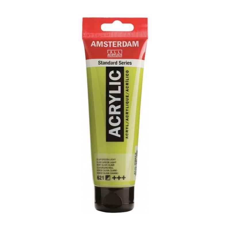 Акриловая краска Amsterdam Royal Talens 120 мл 621 Оливковый зеленый (Az1-8712079268299)
