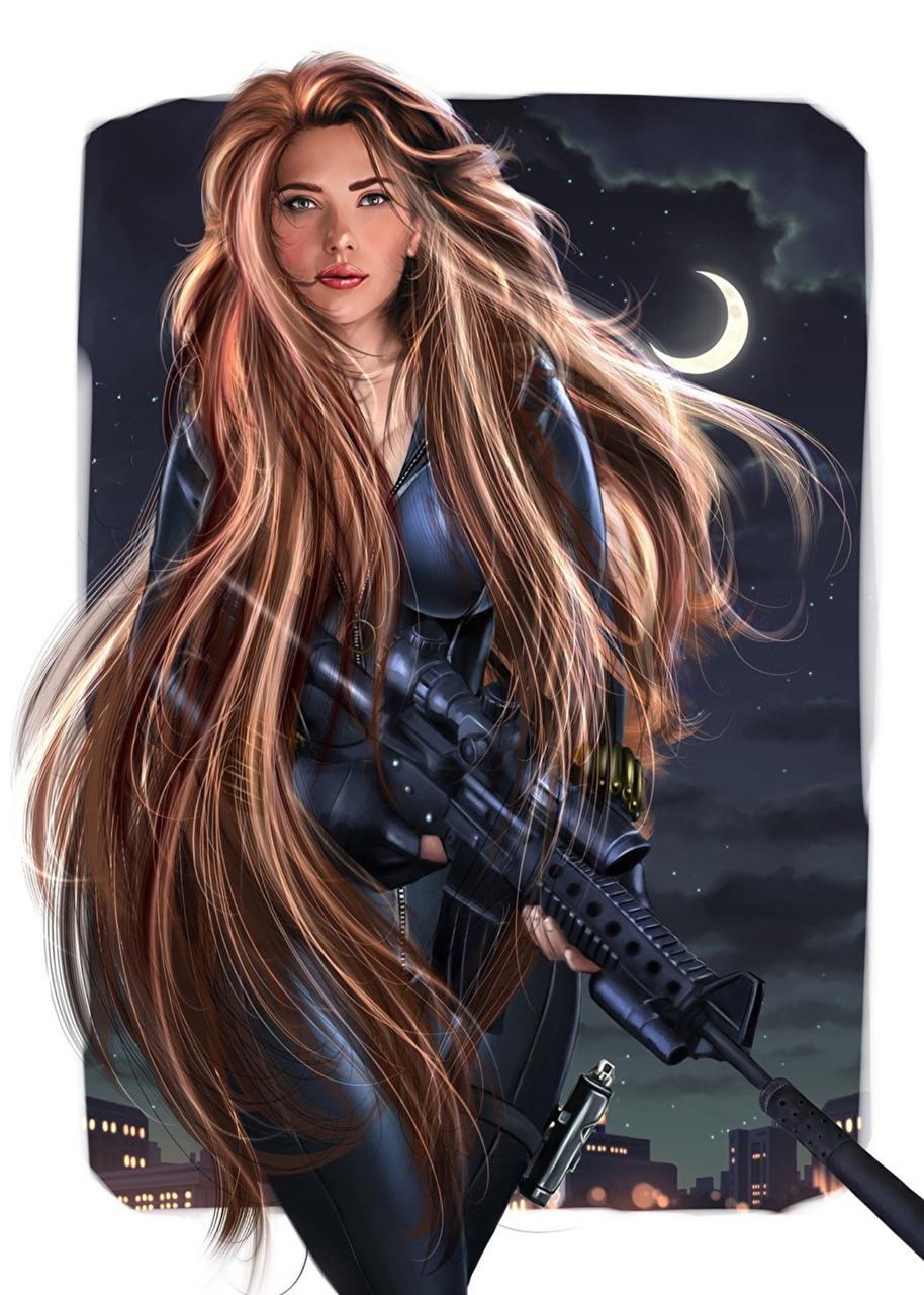 Картина GeekLand Black Widow фан (BW.09.007)