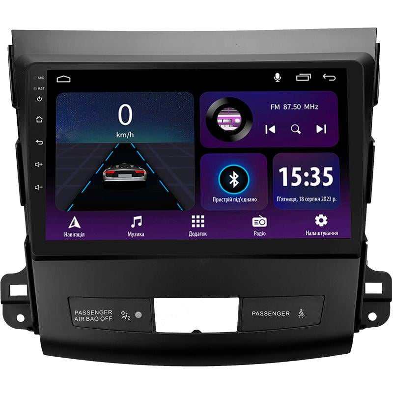 Штатная магнитола Sigma E9232 2/32 GB для Mitsubishi Outlander 2 CW0W 2005-2013 г./Citroen C-Crosser 1 2007-2013 г./Peugeot 4007 B (AR-82906)