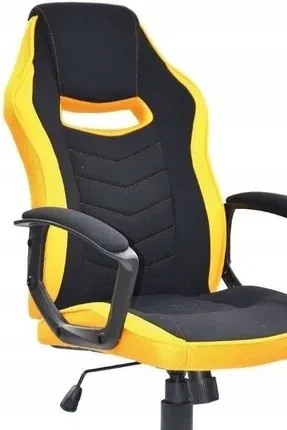 Компьютерное кресло геймерское Signal Camaro Черный/Желтый (91616787) - фото 8