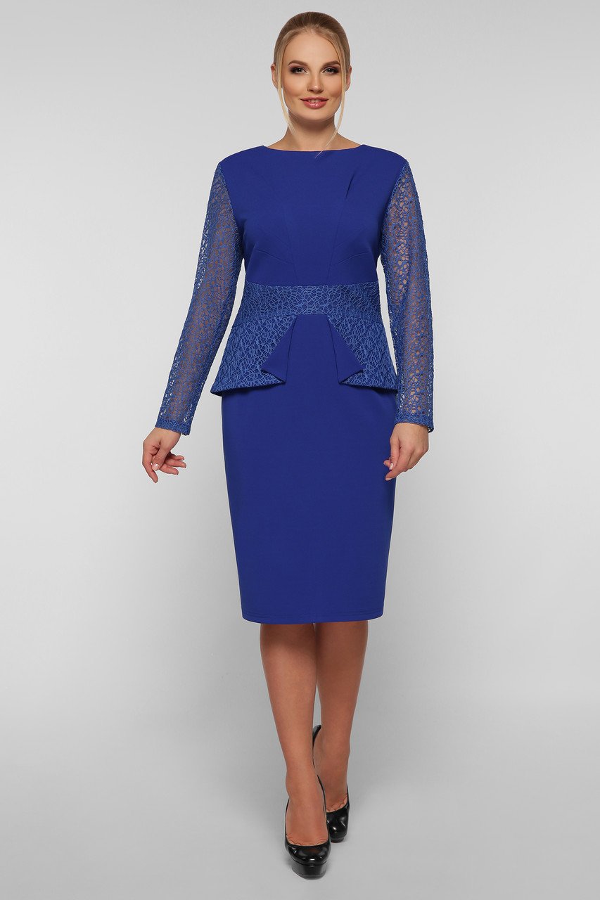 Платье VLAVI Дженифер р. 52 Электрик (126702-52)