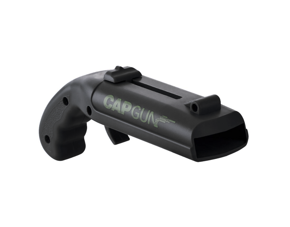 Открывалка для бутылок SUNROZ Cap Gun Opener Пистолет 3в1 Черный (SUN7743_1)