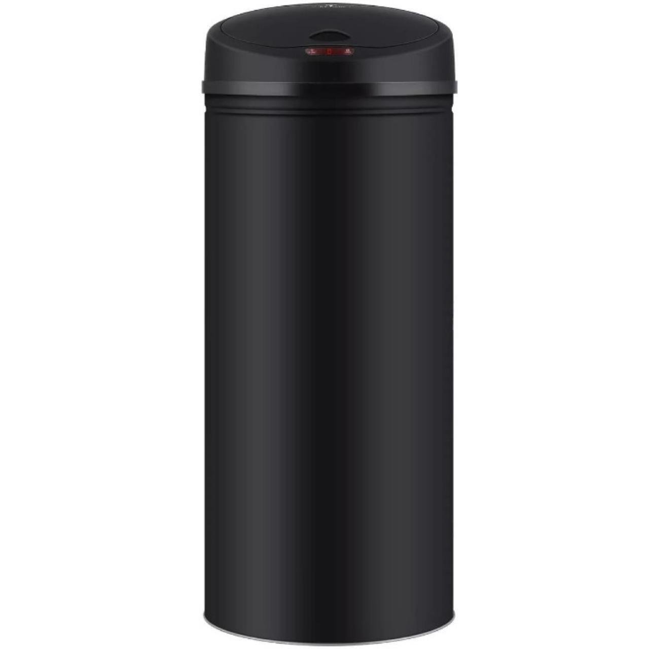 Мусорное ведро с автоматическим датчиком KESSER из нержавеющей стали 56 л Black