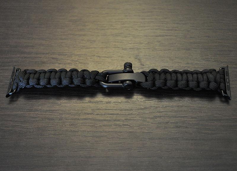 Браслет-ремешок Primo Cobra Black из паракорда для Apple Watch 38 мм/40 мм (567841028)