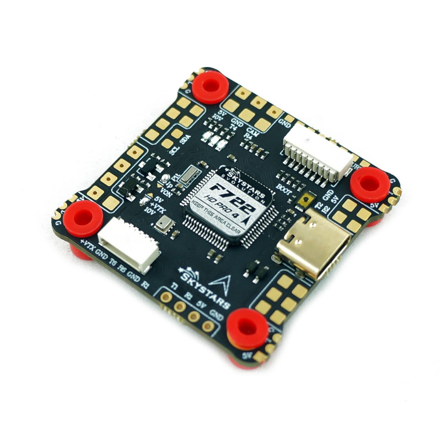 Полетный контроллер FC Skystars F722 HD Pro4 30x30 для FPV дронов совместим с Betaflight INAV (00-00026724)