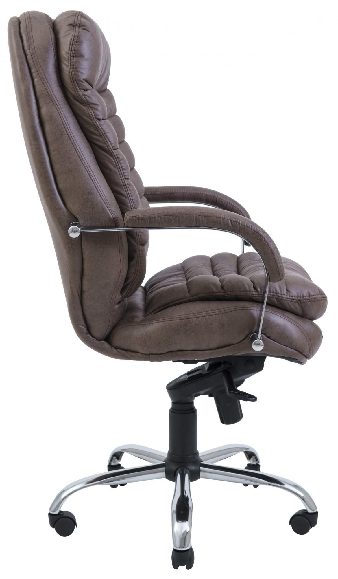 Кресло офисное компьютерное Valencia Creap 05 Хром М2 AnyFix Бежевый - фото 3