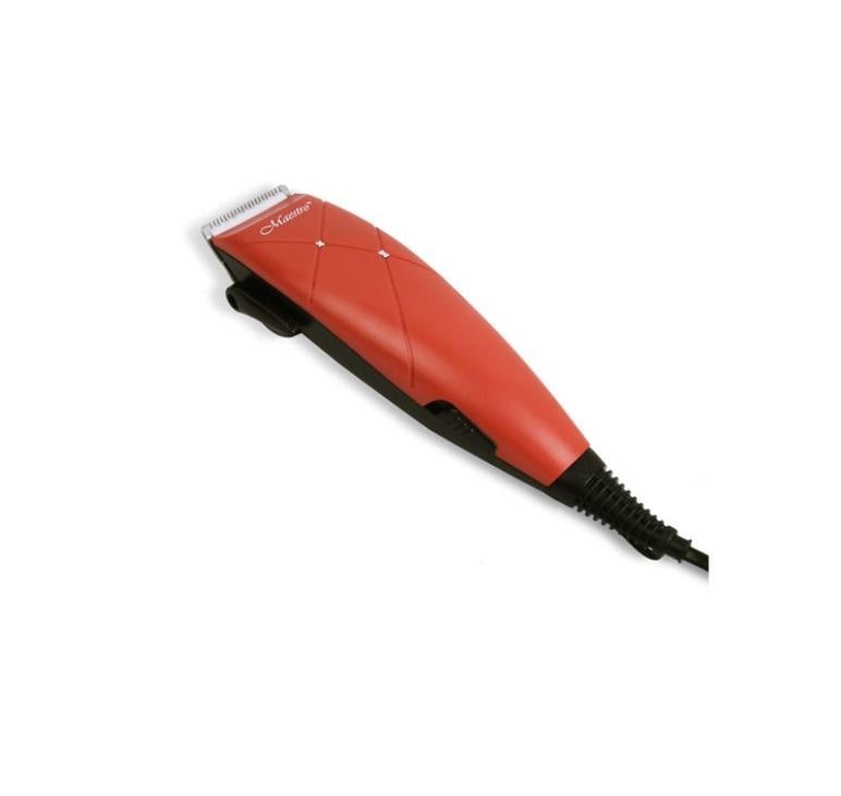 Машинка для стрижки Maestro сверхтихая 15 Вт Red (d405acdd)