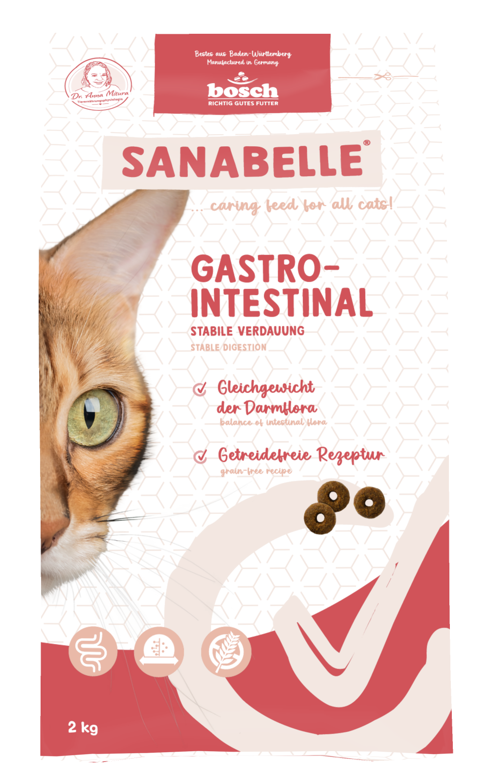 Сухой корм для котов Bosch Sanabelle Gastrointestinal 2 кг