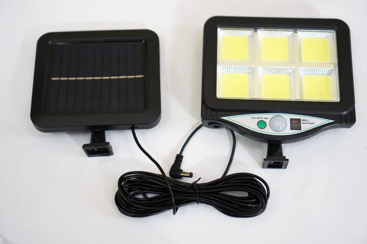 Ліхтар вуличний BK-128-6COB на сонячній батареї з пультом (21900451) - фото 6 Ліхтар вуличний BK-128-6COB на сонячній батареї з пультом (21900451) - фото 6