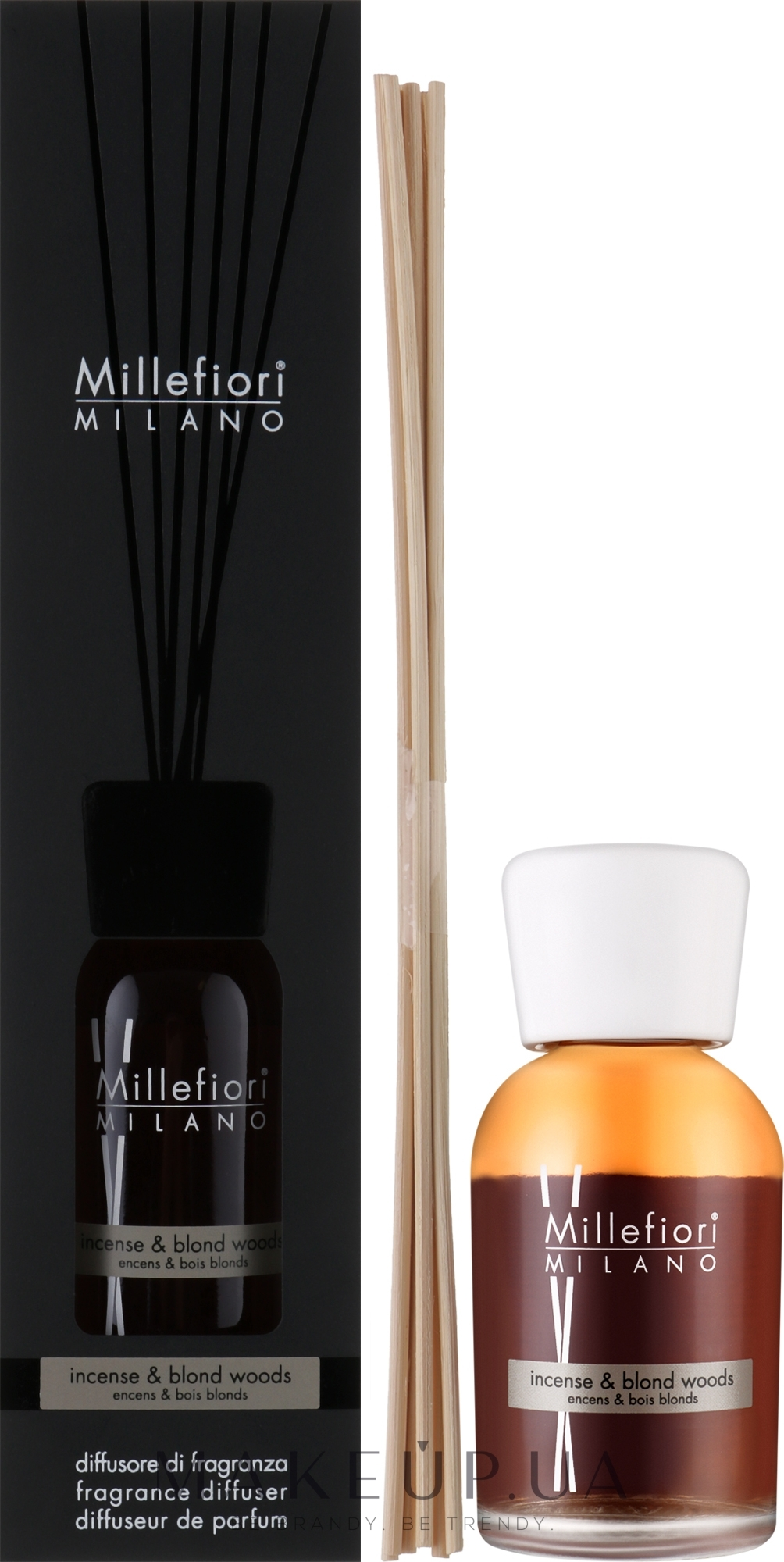 Дифузор ароматичний Millefiori Milano Incense and Blond woods 250 мл (1713144061)