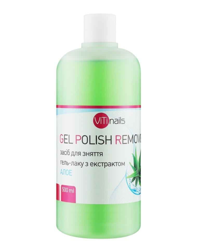 Жидкость для снятия гель-лака ViTi nails Алоэ 500 мл (2558224533) Жидкость для снятия гель-лака ViTi nails Алоэ 500 мл (2558224533)